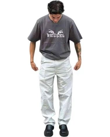 BESSEL FRIENDS KURZARMSHIRT BTS002SS25DG IN SCHWARZ FÜR UNISEX GRIS