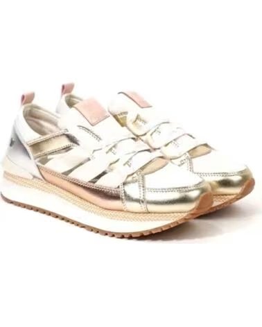 YUMAS SCARPE DA GINNASTICA SPORTIVE HALE CHAMPAGNE METALLIZZATO 10184-133577 VARIOS COLORES