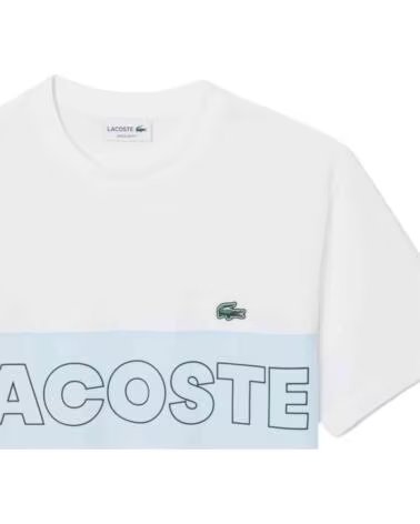 LACOSTE KURZARMSHIRT TH5131-00-FAC FÜR HERREN BLANCO