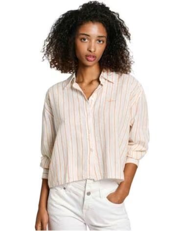 PEPE JEANS CAMISA PL305018-133 NARANJA