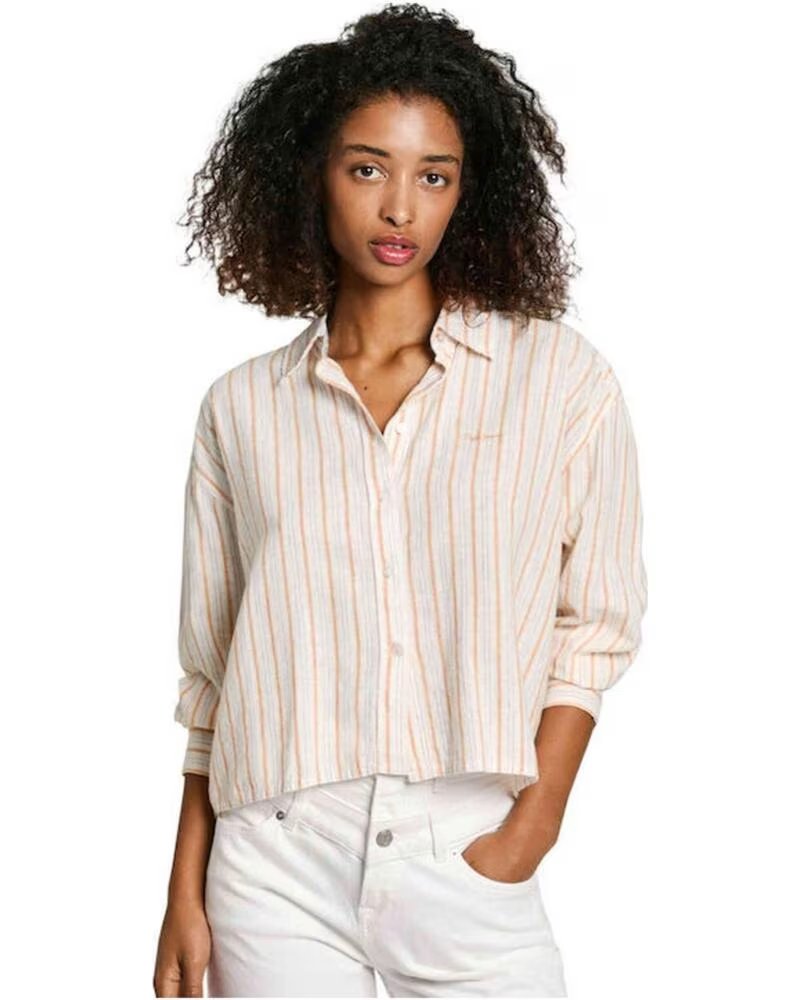 PEPE JEANS CAMISA PL305018-133 NARANJA
