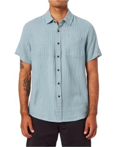 KATIN CAMISA SS25SHALS-LAGO MANGA CORTA AZUL