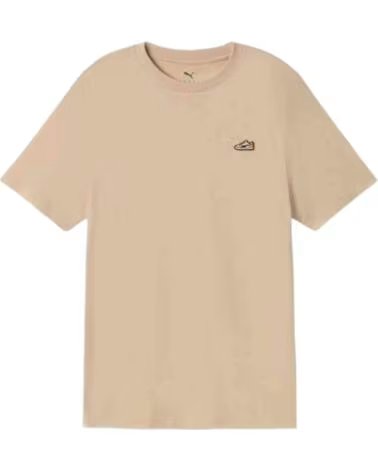 PUMA T-SHIRT MANICA CORTA 690492-88 DA UOMO BEIGE
