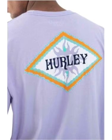 HURLEY KURZARMSHIRT HSP25MMTS02330-530 HERREN LILA