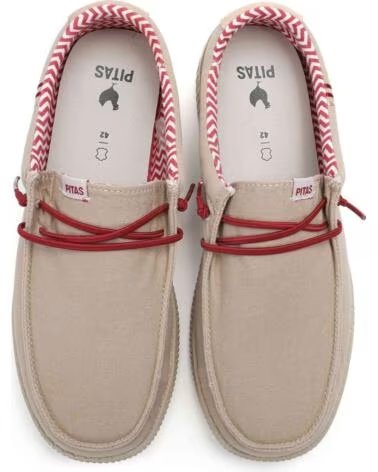 WALK IN PITAS CHAUSSURES WP150 LEDRO-57 POUR HOMME BEIGE