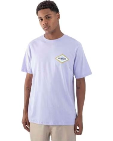 HURLEY KURZARMSHIRT HSP25MMTS02330-530 HERREN LILA