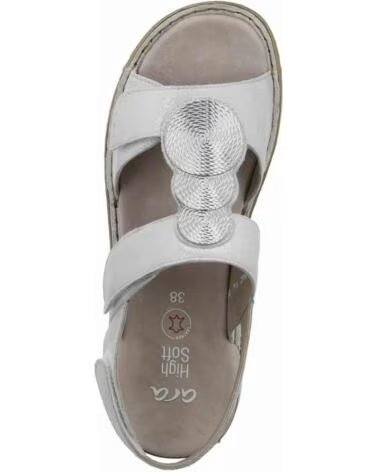 SANDALI DA DONNA ARA 10147-052182 ARGENTO BIANCO BLANCO