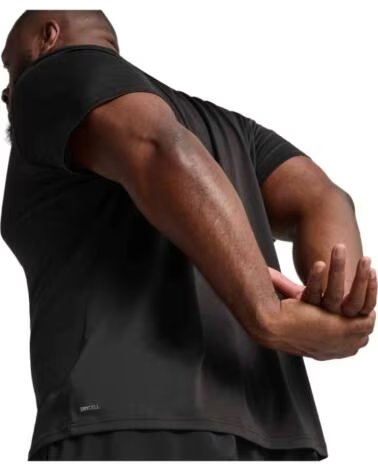PUMA KURZARMSHIRT 525908-01 HERREN NEGRO