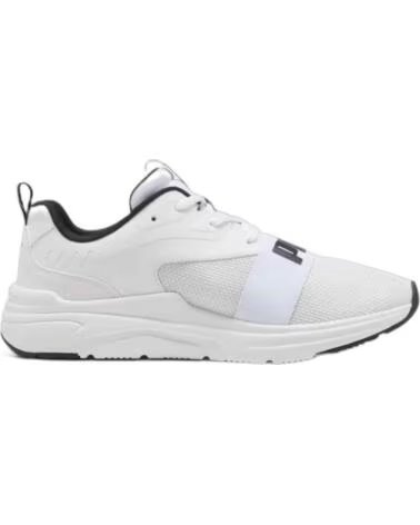 PUMA BASKETS 400232-02 POUR HOMME BLANCO