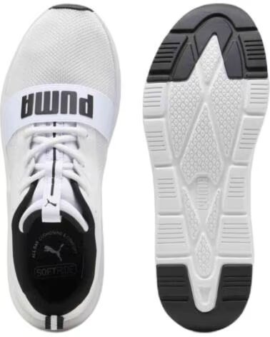 PUMA BASKETS 400232-02 POUR HOMME BLANCO