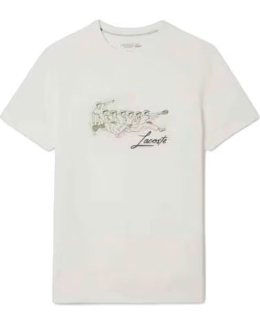 LACOSTE KURZARM-T-SHIRT TH210200NYV BLANCO