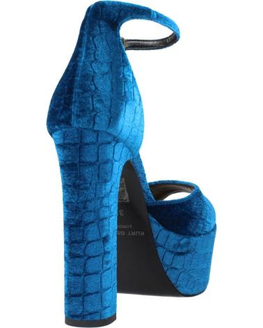 Sandalias de Mujer KURT GEIGER LONDON SHOREDITCH HIGH PLATFOR AZUL
