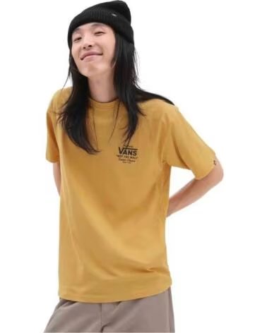 VANS OFF THE WALL KURZARM T-SHIRT 48650348790099 HERREN NARANJA