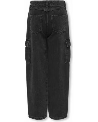 ONLY PANTALÓN CARGO LARGO 49828129145171 PARA NIÑAS NEGRO