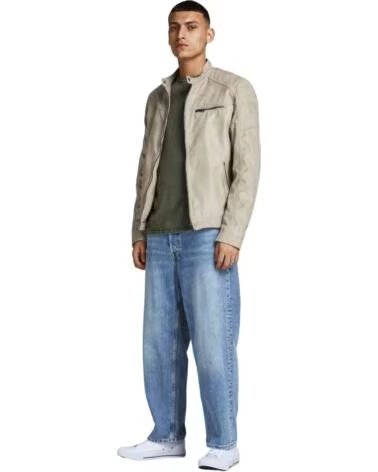 JACK AND JONES LANGARMSHIRT 49970770051411 HERREN GRÜN VERDE