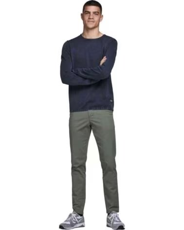 JACK AND JONES LANGARMPULLOVER 49971160449363 HERREN BLAU AZUL