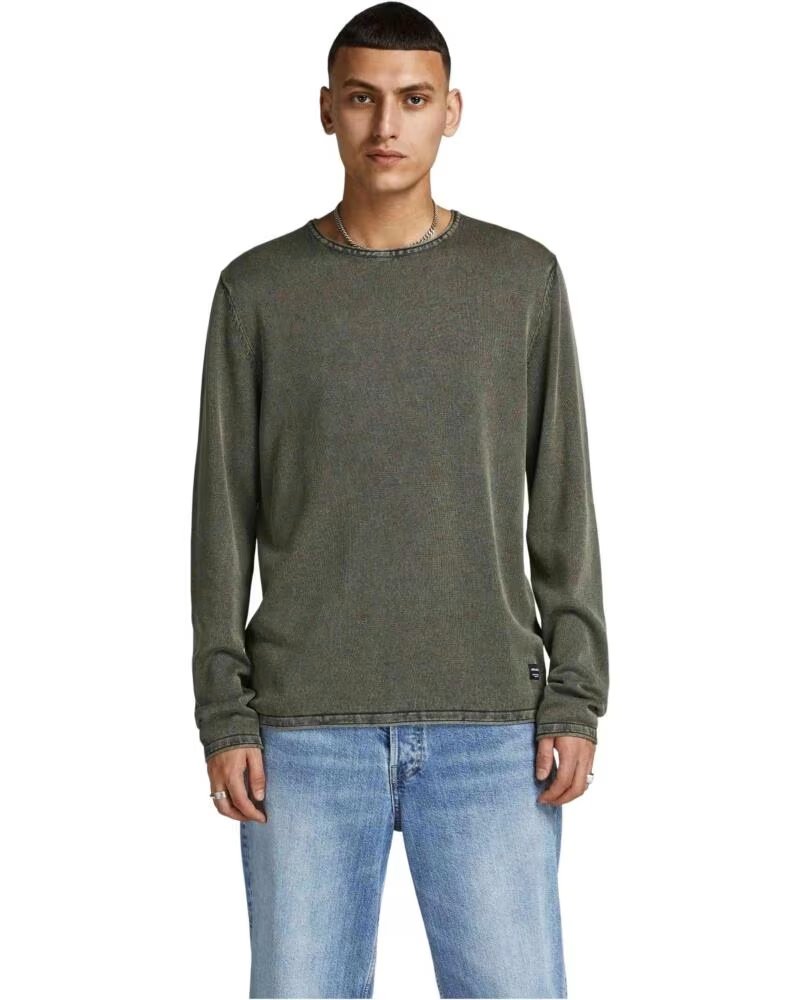 JACK AND JONES LANGARMSHIRT 49970770051411 HERREN GRÜN VERDE