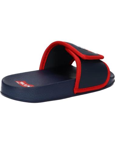 girl and boy Flip flops LEVIS VPOL0021S GAME 0290 NAVY-RED