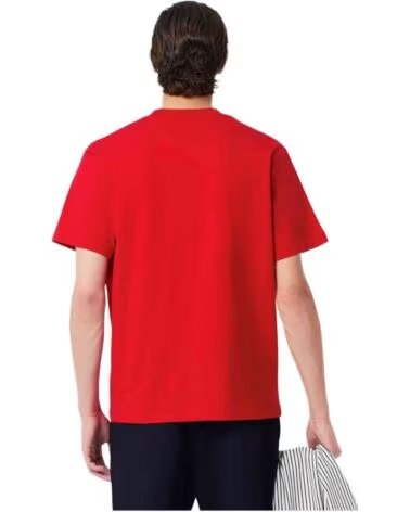 LACOSTE KURZARMSHIRT TH731800240 HERREN ROJO