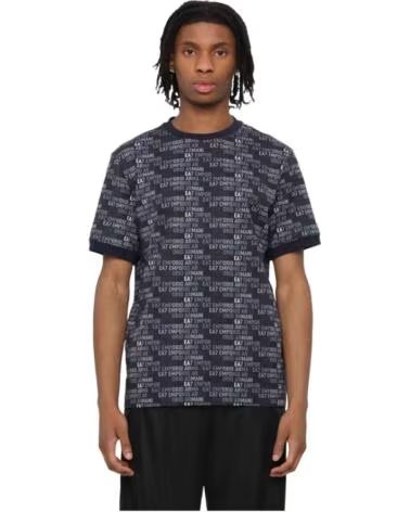 EMPORIO ARMANI KURZARM-T-SHIRT 7M000208-UB102 FÜR HERREN BLAU AZUL