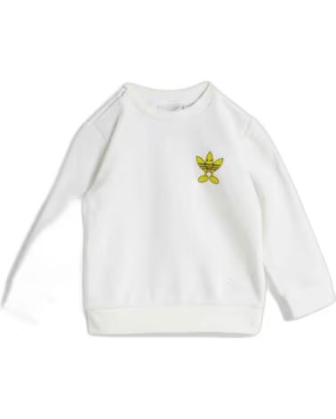 ADIDAS ENSEMBLE CREW ET PANTALON DE SURVÊTEMENT JD0475 BLANCO