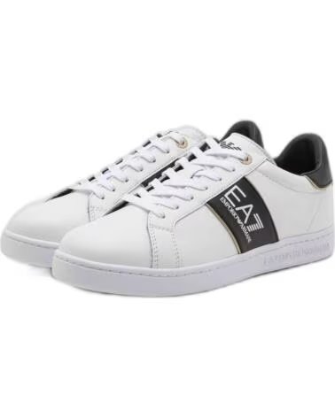 EMPORIO ARMANI SNEAKERS X8X102-Q678 DA UOMO BIANCO BLANCO