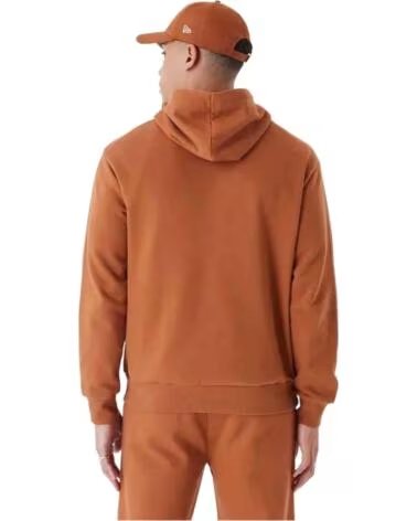 NEW ERA FELPA CON CAPPUCCIO 60435556-210 MARRON