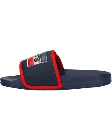 girl and boy Flip flops LEVIS VPOL0021S GAME 0290 NAVY-RED