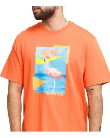 NIKE KURZARM-T-SHIRT DD1282-842 IN ORANGE FÜR HERREN