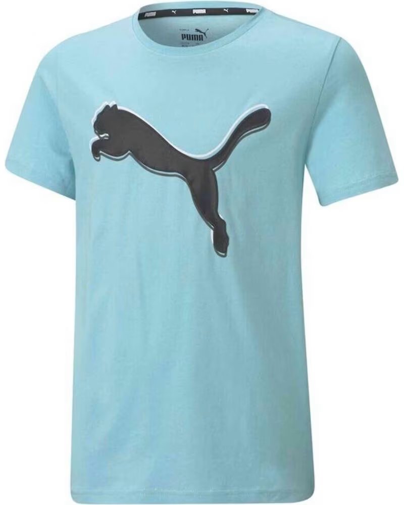 PUMA Camiseta De Manga Corta 58588749 en azul para ninos