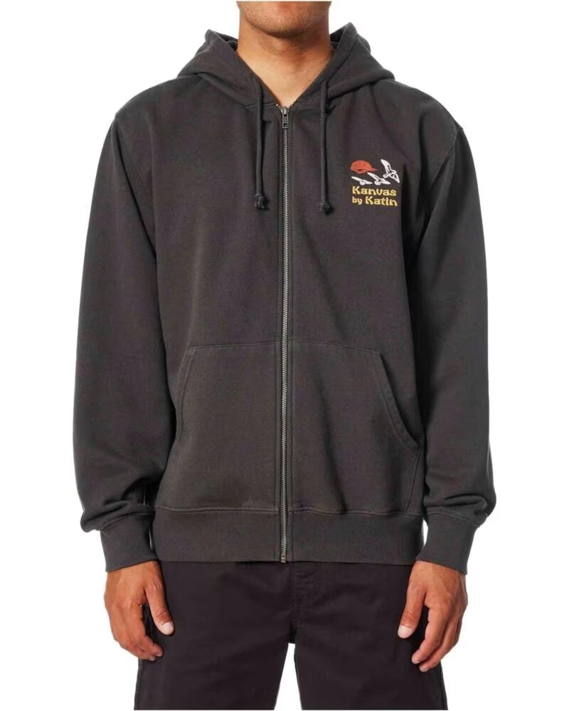 KATIN SWEATSHIRT COM CAPUZ SP25FLSUN-BKWS HOMEM NEGRO