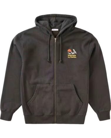 KATIN SWEATSHIRT COM CAPUZ SP25FLSUN-BKWS HOMEM NEGRO