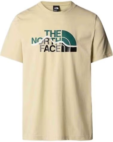 THE NORTH FACE T-SHIRT MANICA CORTA NF0A87NT3X41 UOMO BEIGE
