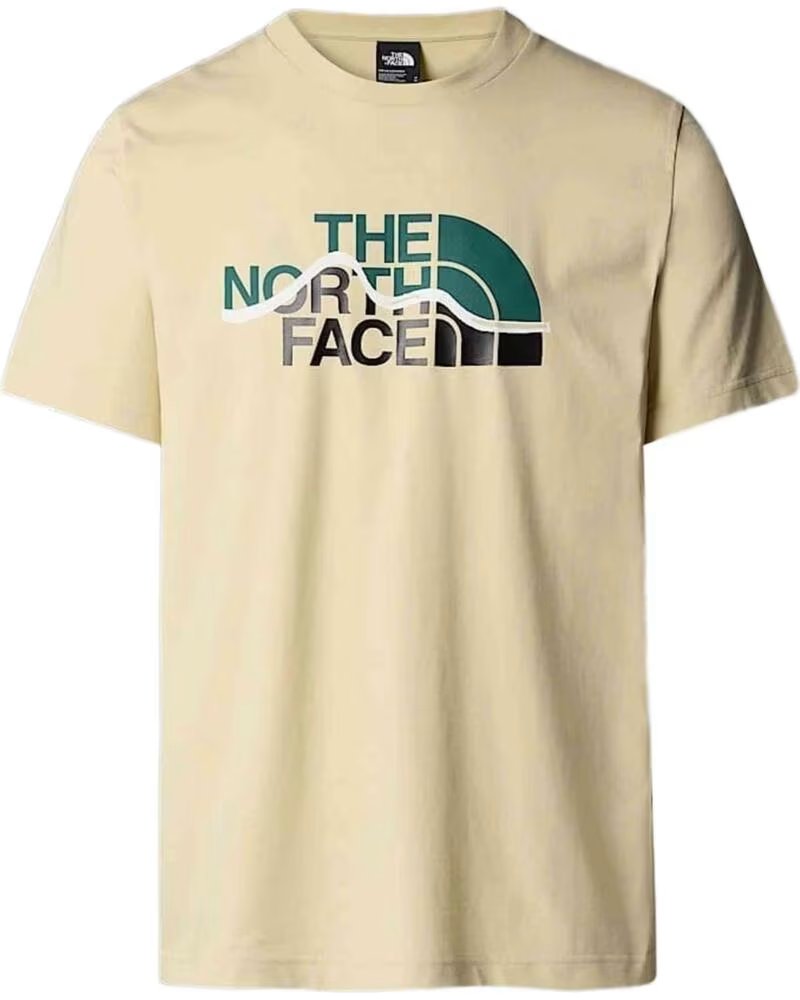THE NORTH FACE T-SHIRT MANICA CORTA NF0A87NT3X41 UOMO BEIGE