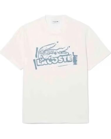 LACOSTE KURZARMSHIRT TH0284-00-CPI FÜR HERREN BLANCO