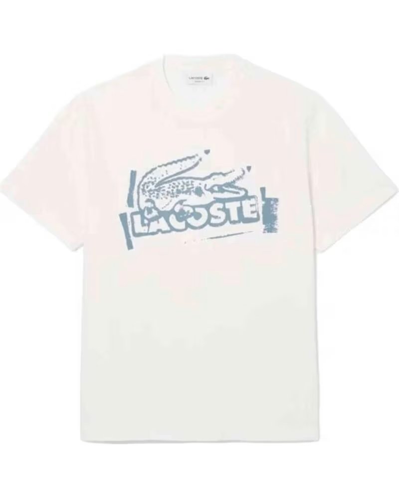 LACOSTE KURZARMSHIRT TH0284-00-CPI FÜR HERREN BLANCO