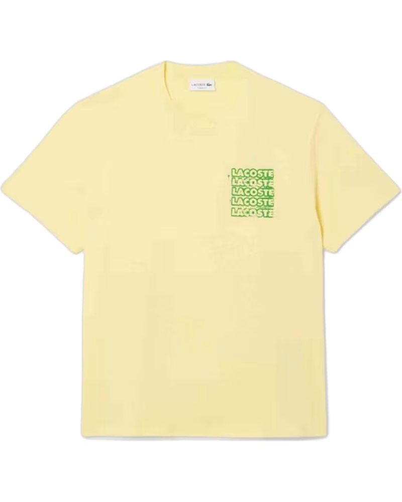 LACOSTE KURZARMSHIRT TH0288-00-GZI HERREN GELB AMARILLO