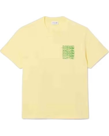 LACOSTE KURZARMSHIRT TH0288-00-GZI HERREN GELB AMARILLO