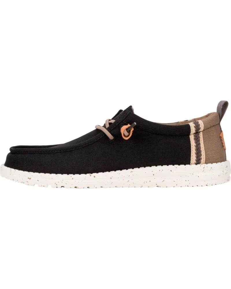 HEY DUDE BASKETS HD43086-02M HOMME NEGRO
