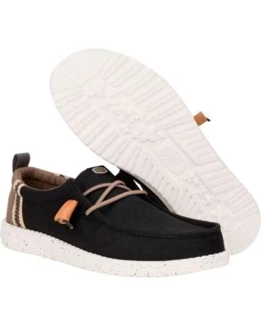 HEY DUDE BASKETS HD43086-02M HOMME NEGRO