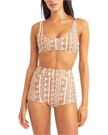 RHYTHM BIKINI-OBERTEIL 0125SWBT49-BRO MARRON