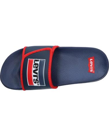 Chanclas de Mujer y Niña y Niño LEVIS VPOL0023S GAME 0290 NAVY-RED
