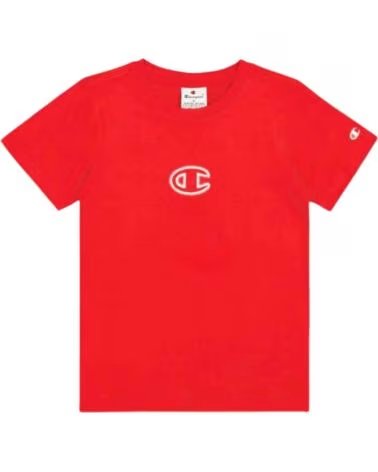 CHAMPION T-SHIRT MANICA CORTA 306988-RS011 UNISEX ROJO