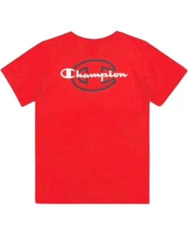 CHAMPION T-SHIRT MANICA CORTA 306988-RS011 UNISEX ROJO