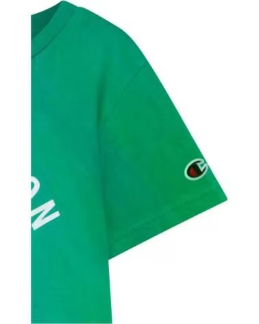 CHAMPION T-SHIRT MANICA CORTA 307044-GS130 UOMO VERDE