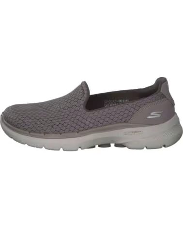 SKECHERS SCARPE DA GINNASTICA 10184-359776 DONNA GRIGIO BEIGE
