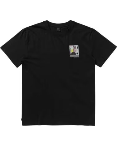 MYSTIC Camiseta De Manga Corta 35105 250235-900 en negro para hombre NEGRO