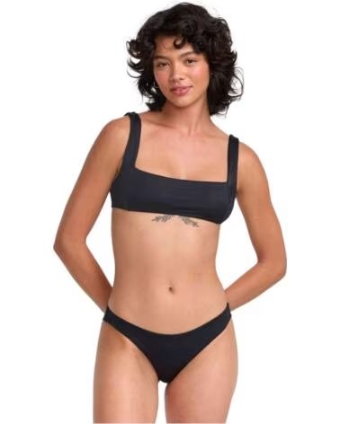 RVCA CUECA DE BIQUÍNI 23O211504-RVB MULHER NEGRO