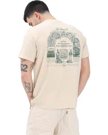 LEVI´S KURZARMSHIRT 16143-1818 BEIGE HERREN 1818