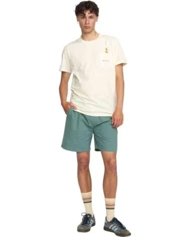 REVOLUTION Camiseta De Manga Corta 1391P11 en blanco para hombre BLANCO